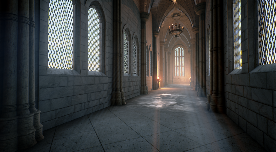 Гарри Поттер коридоры Хогвартса