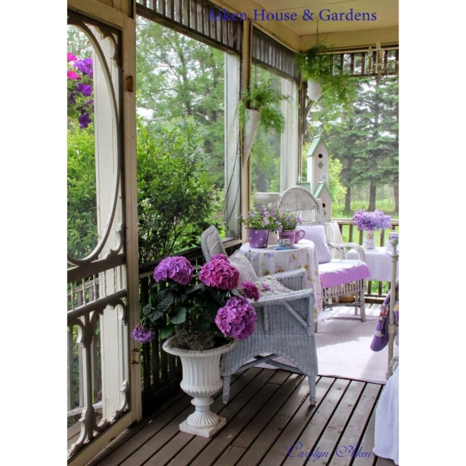 Веранда в стиле Прованс