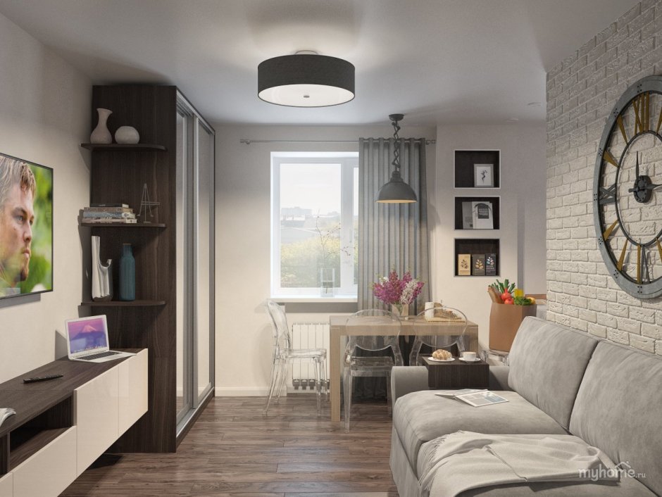 Интерьер хрущевки 2 комнаты проходные