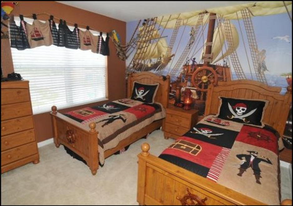 Комната в пиратском стиле