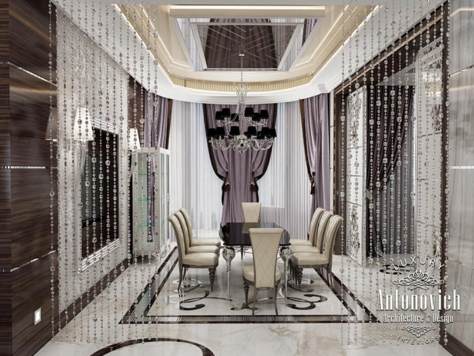 Шторы в стиле арт деко Анжелика Прудникова