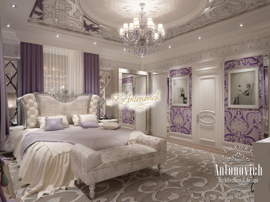 Интерьер спальни Анжелики Прудниковой