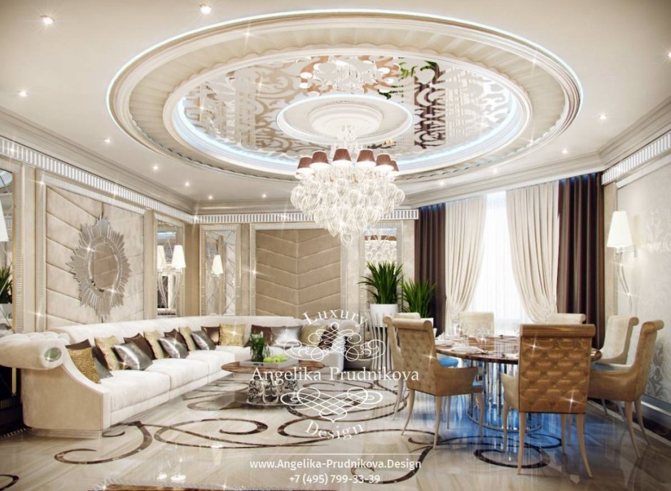 Интерьер в стиле арт деко от Анжелики Прудниковой