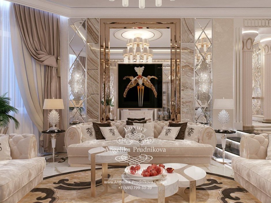 Студия элитных интерьеров Анжелики Прудниковой