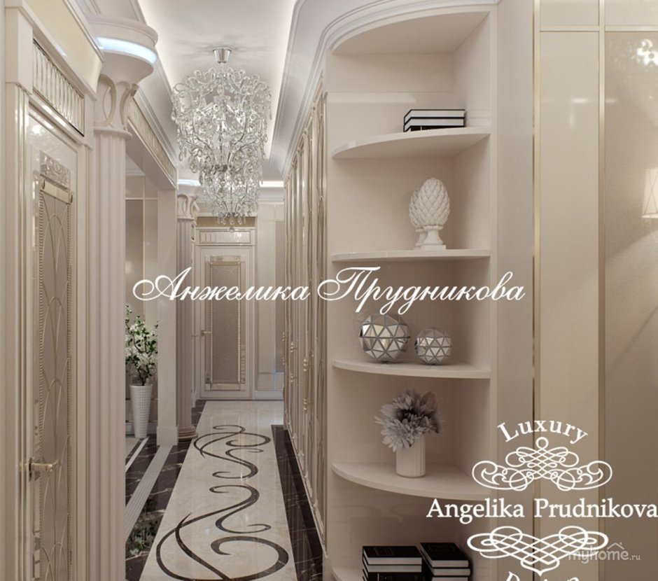 Дизайн квартиры Анжелика Прудникова арт деко