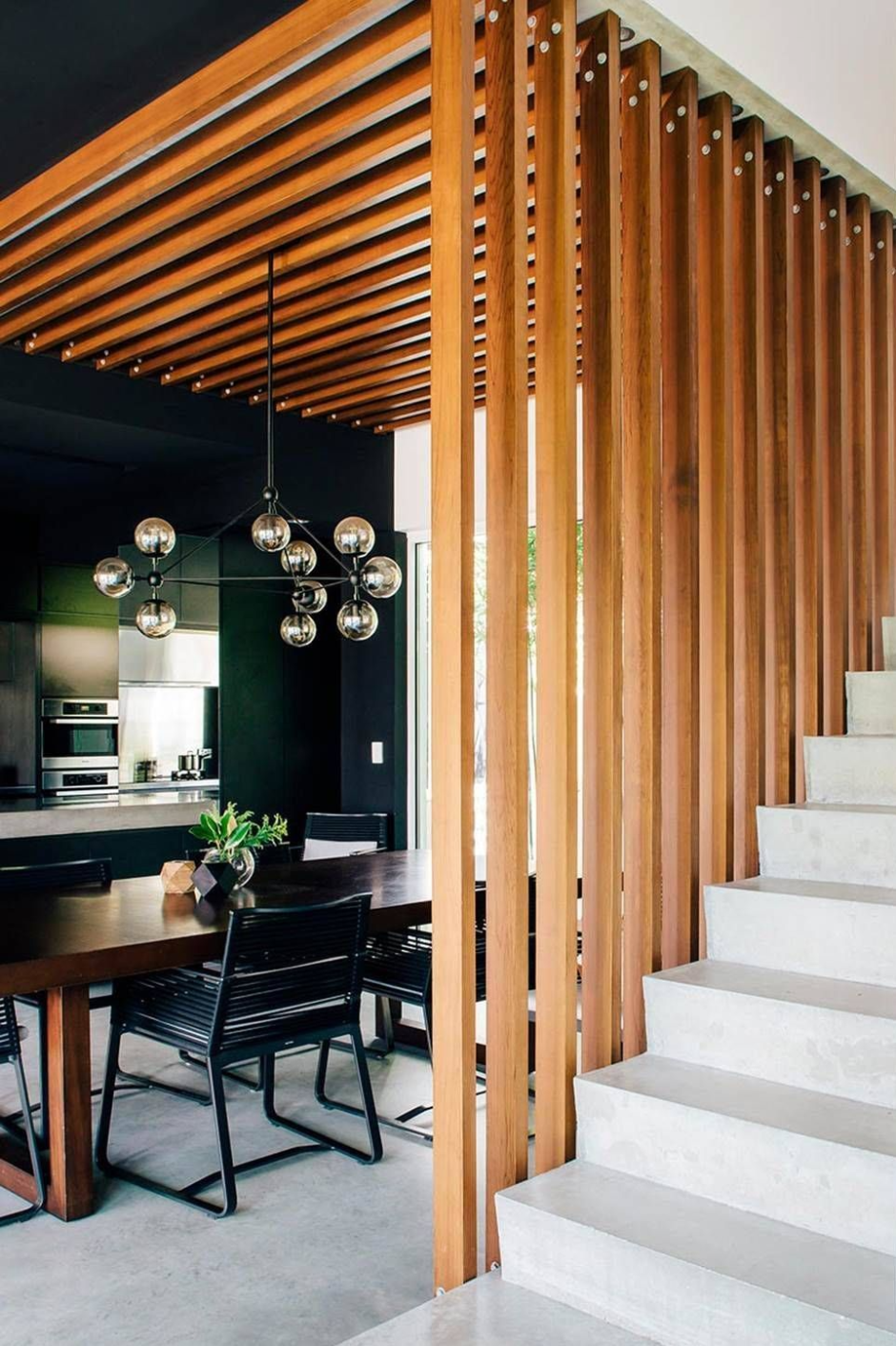 Перегородка из реек