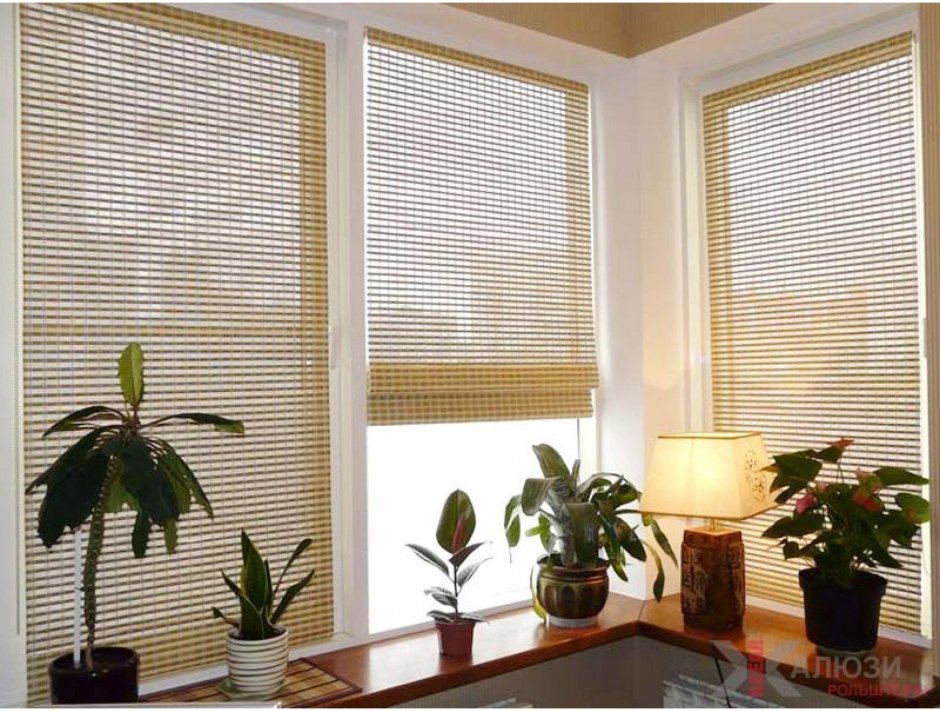 Рулонные шторы на лоджию