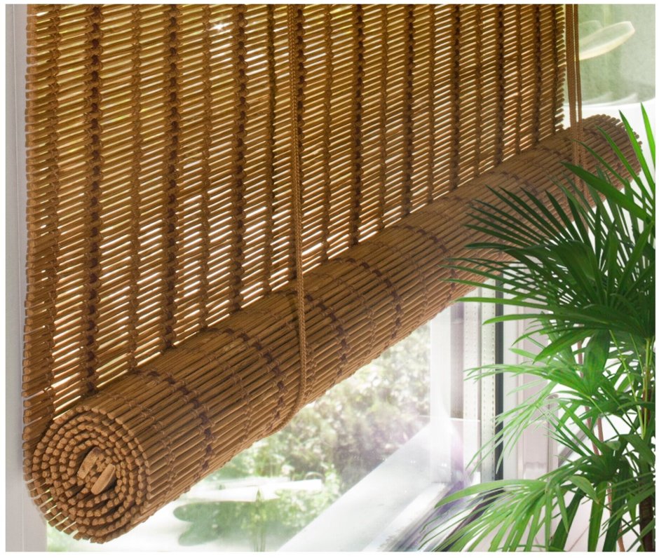 Рулонная штора Эскар бамбуковые