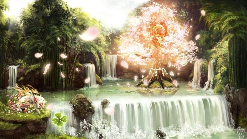 Панно Affresco Фламинго