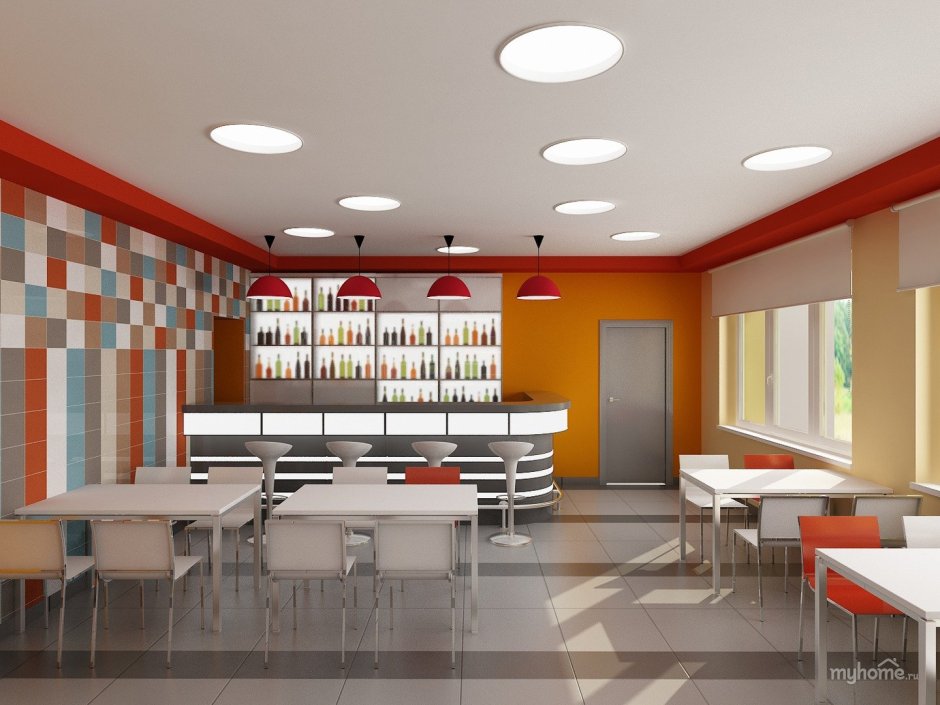 Современные школьные столовые