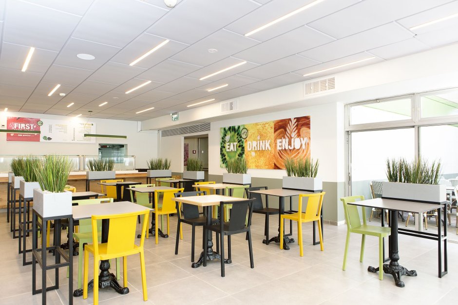 Современные столовые в школе