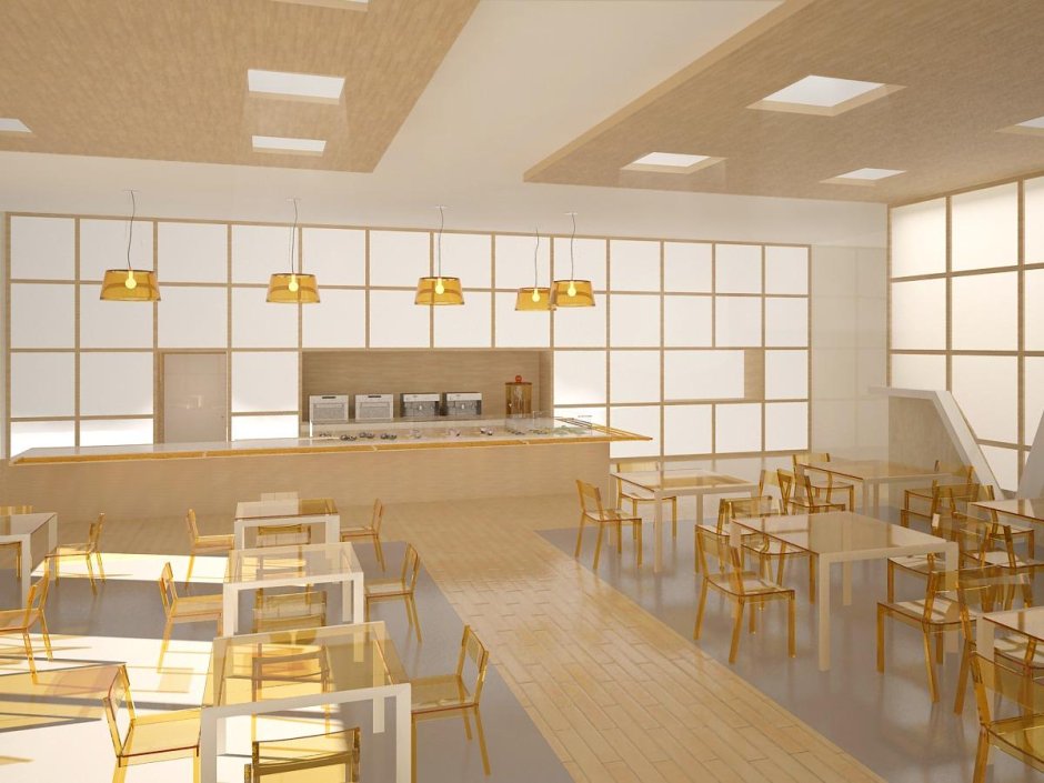 Современные столовые в школе