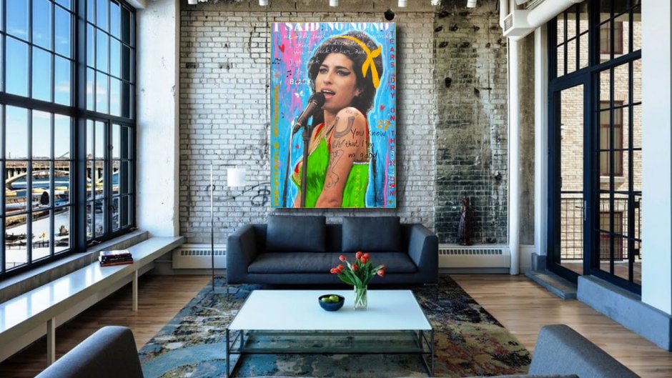 Вывеска салон красоты лофт