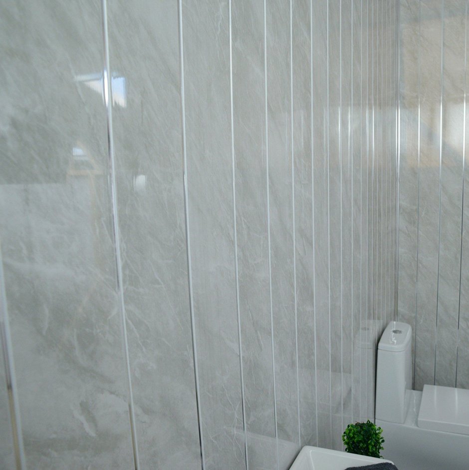 Пластиковые панели для ванной белые