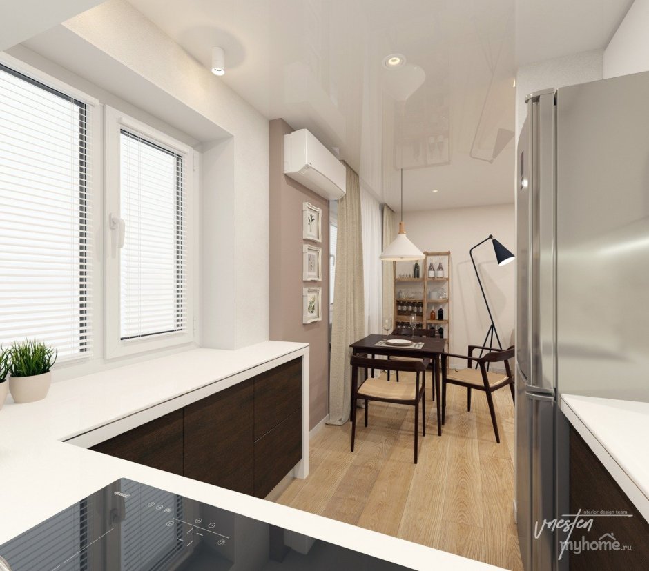 Интерьер однокомнатной квартиры хрущевки