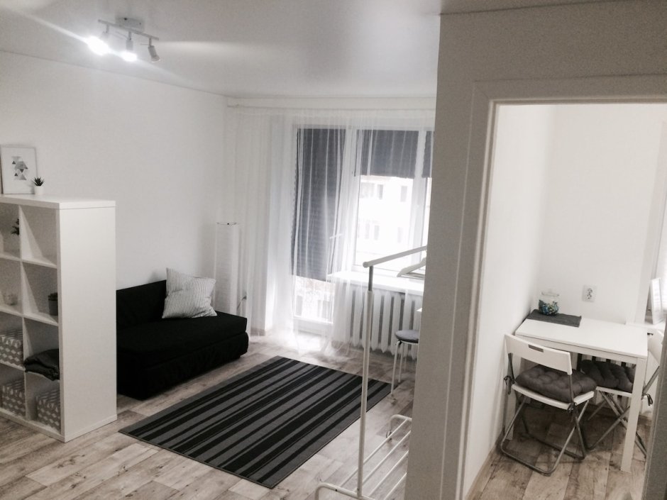 Хрущевка перепланировка кухни в студии