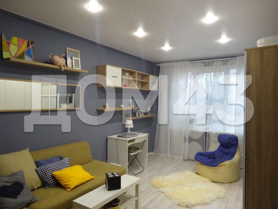 Арка между кухней и гостиной