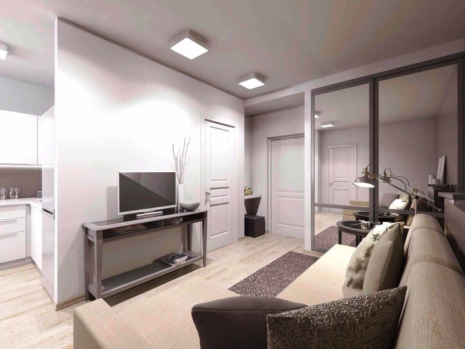 Гостиная в хрущевке