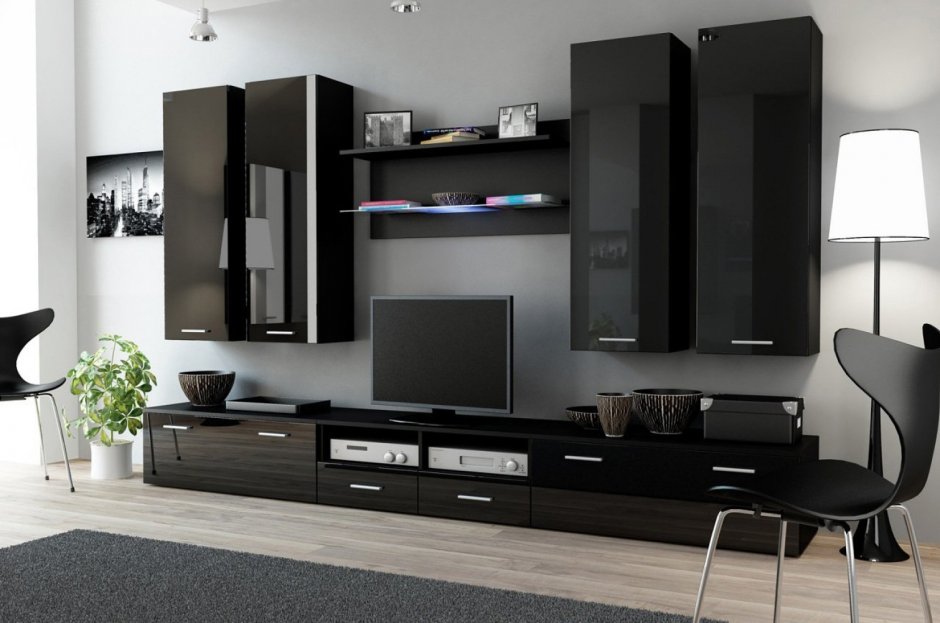 Интерьер в серых тонах