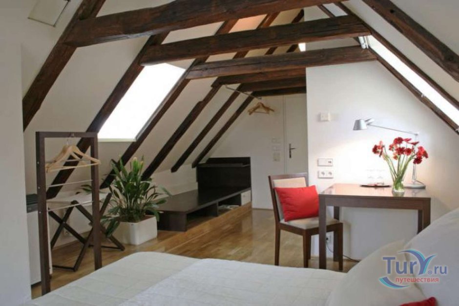 Второй этаж 70м2 мансарда