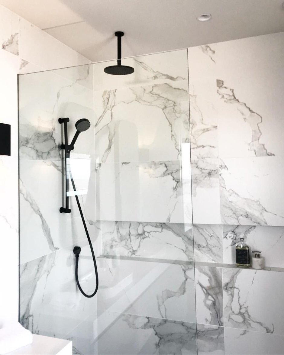 Душевая под мрамор