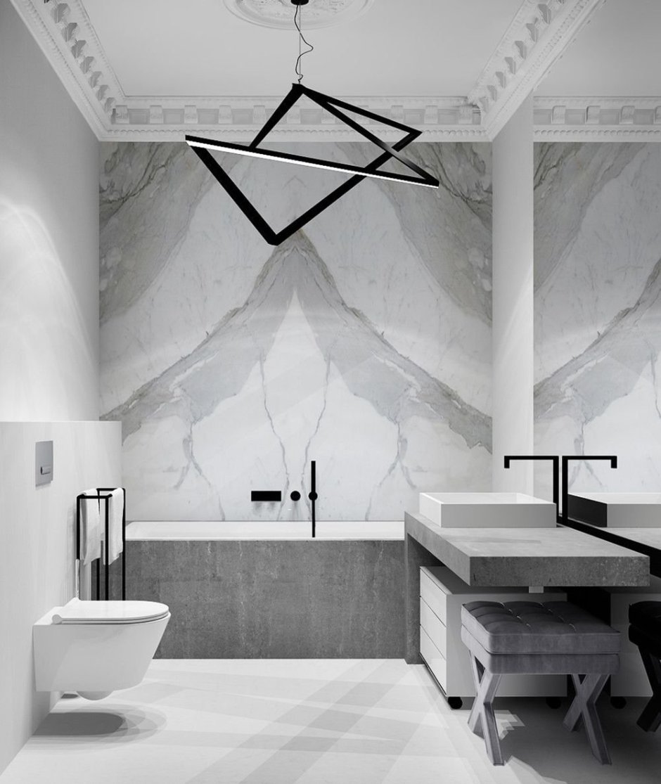 Плитка в ванную Минимализм