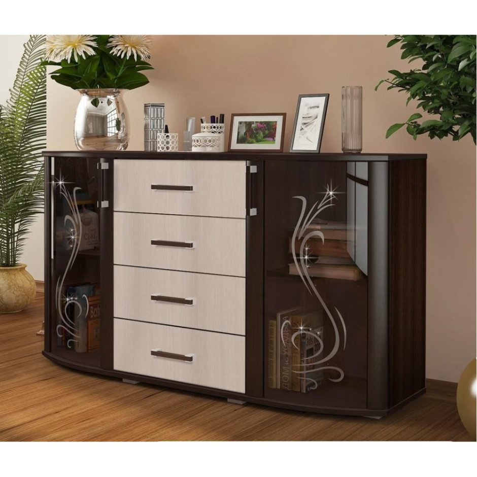 Комод без ручек