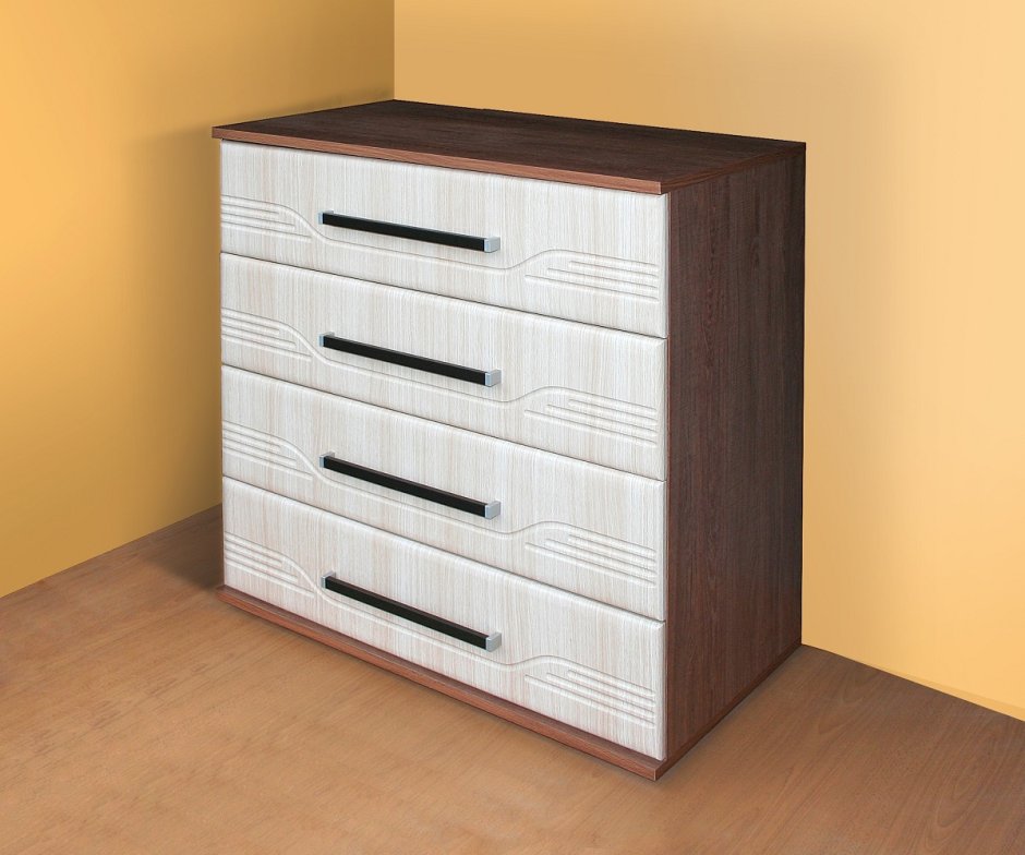 Комод бар Даллас 07 белый глянец