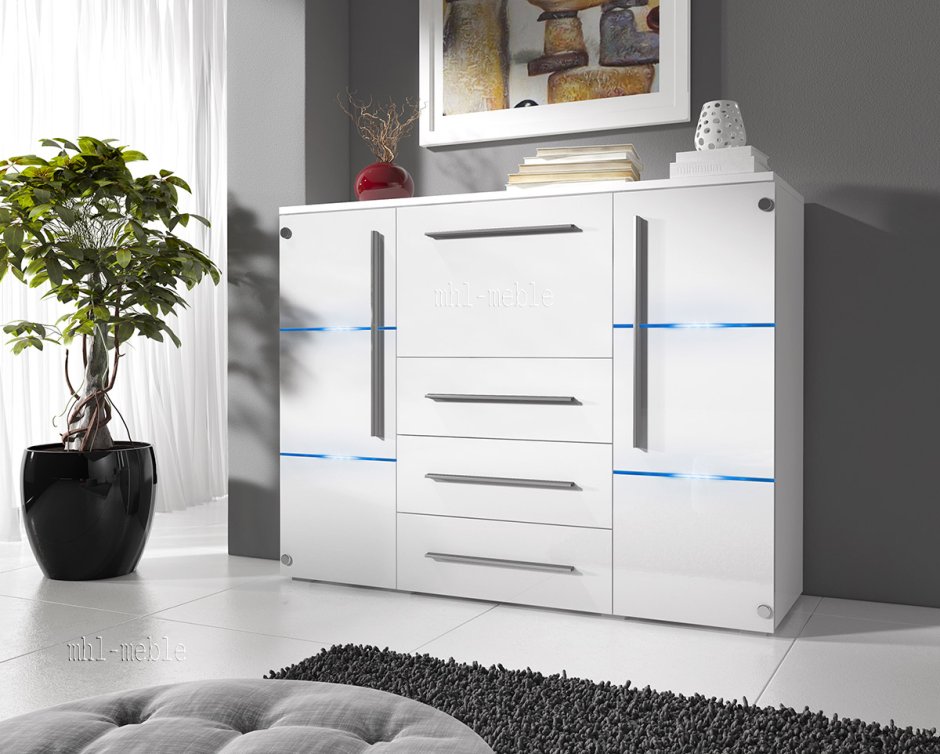 Тумба под телевизор полукруглая