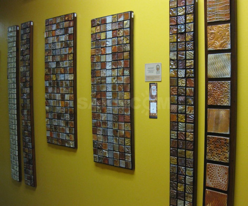 Мозаика в интерьере прихожей