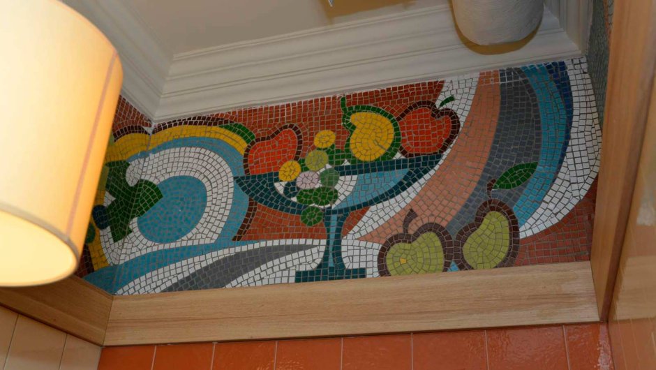 Советская мозаика в интерьере