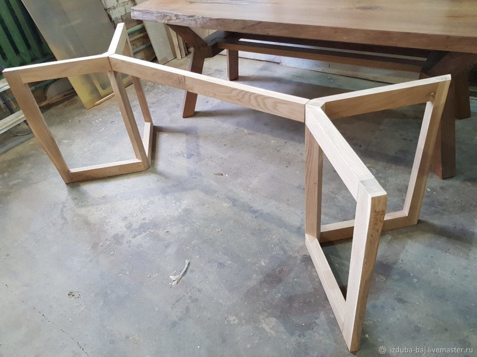 Подстолье для стола деревянные