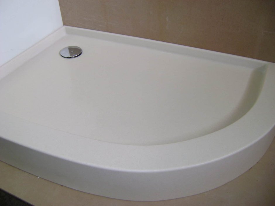 Поддон радиусный 120*80 черный