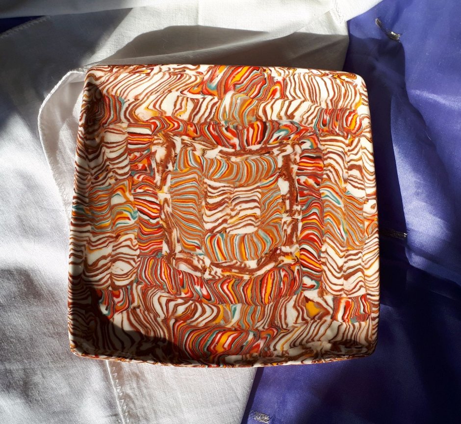 Кружка в технике нерикоми