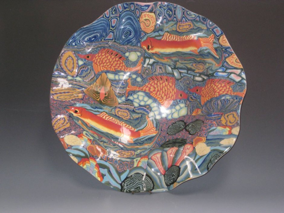 Кружка в технике нерикоми