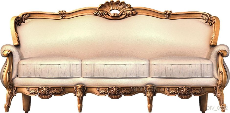 Диван 2-местный Барокко да Винчи групп