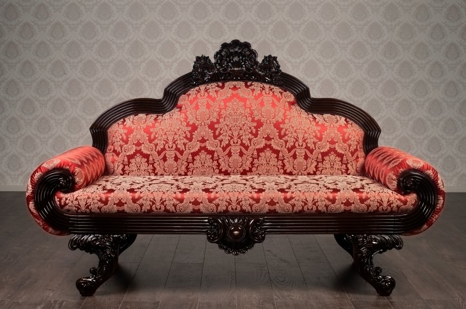 Резные диваны из дерева