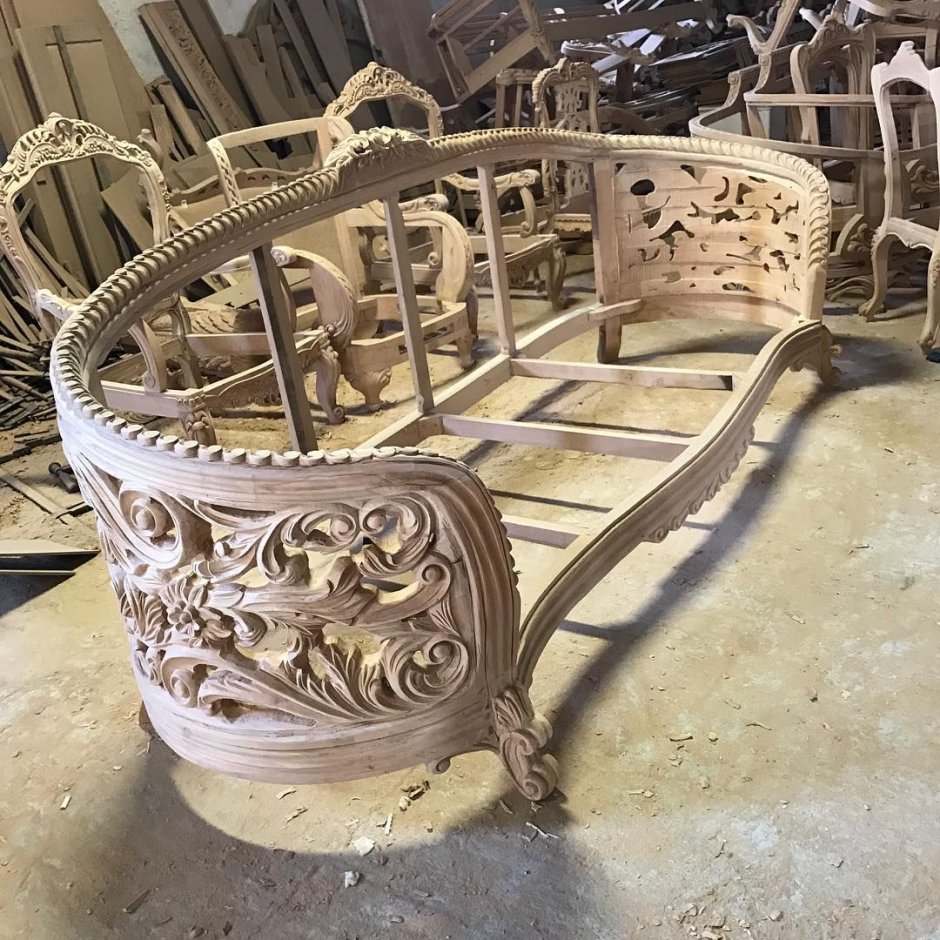 Каркас резной для мягкой мебели