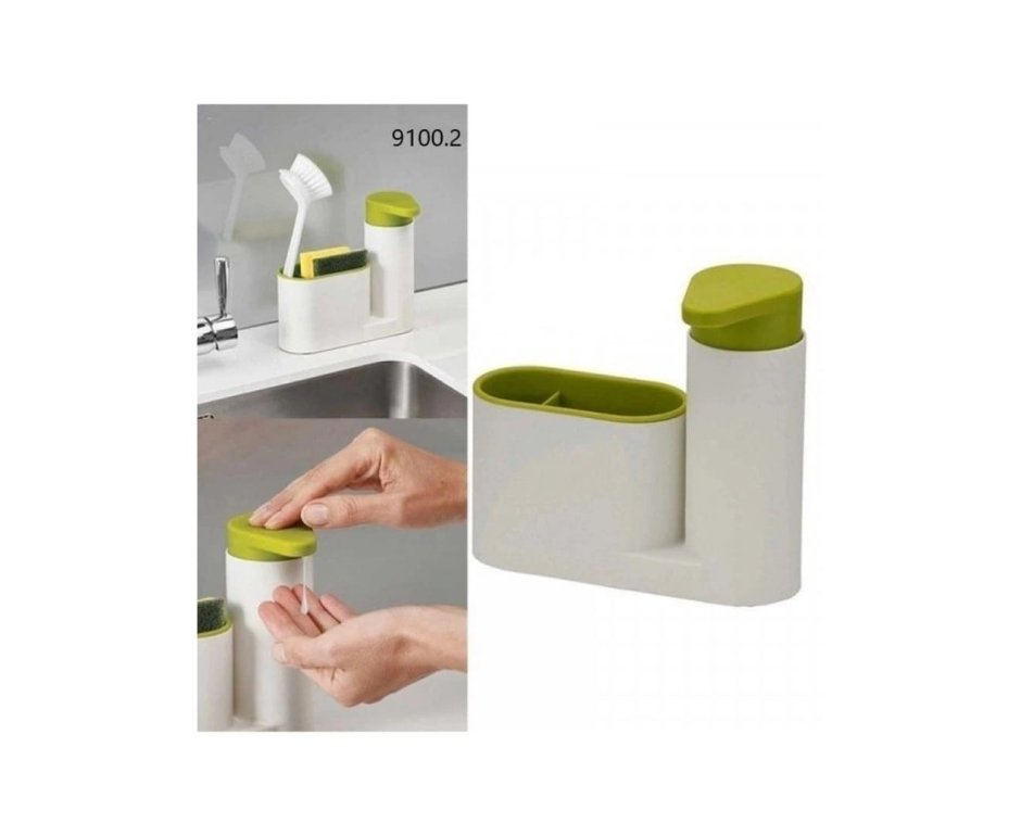 Дозатор жидкого мыла на раковину в ванной