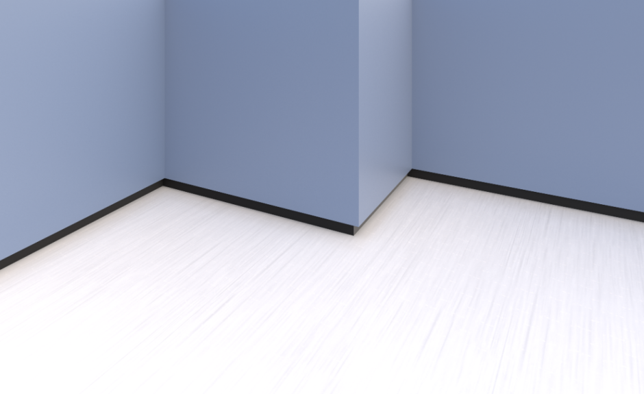 Алюминиевый плинтус Fezard Alp-g80