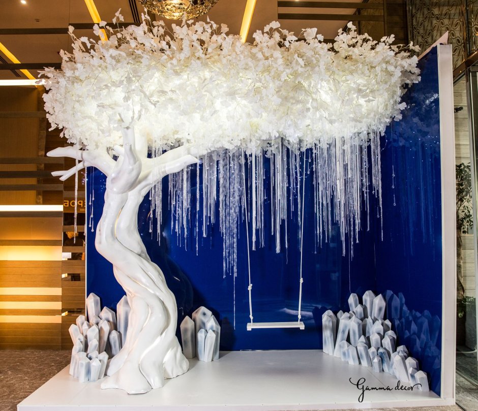 Зимние декорации