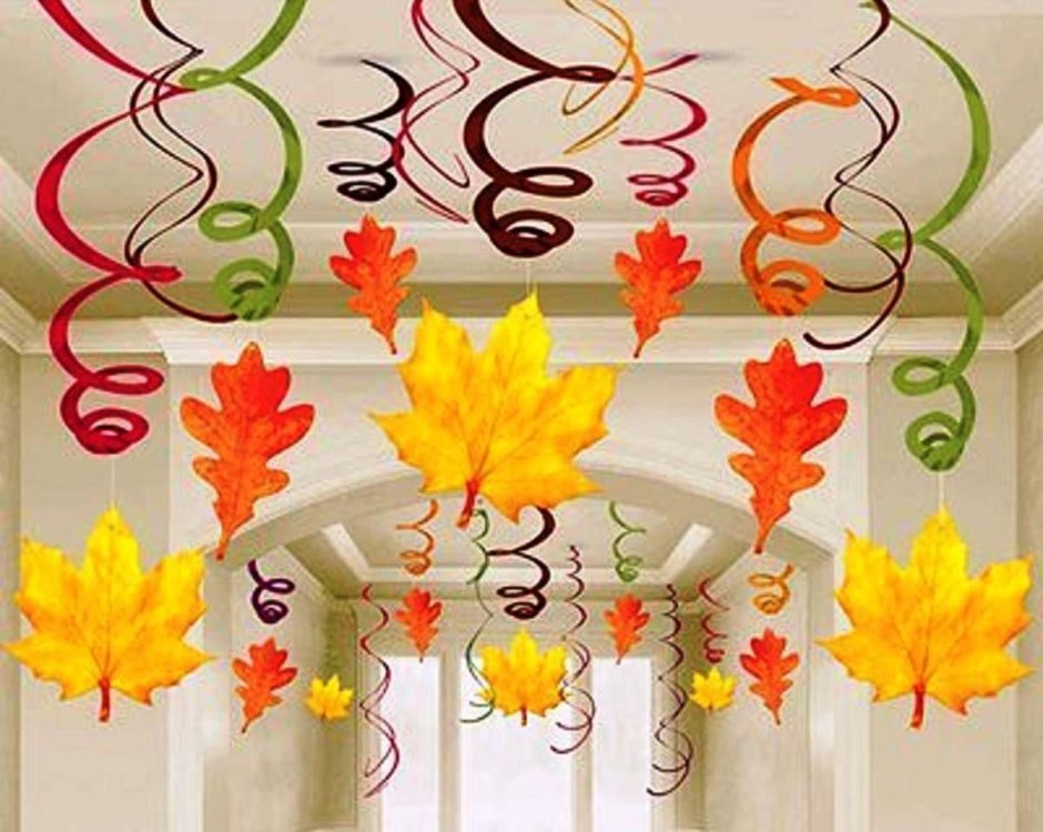 Украсить группу к осени