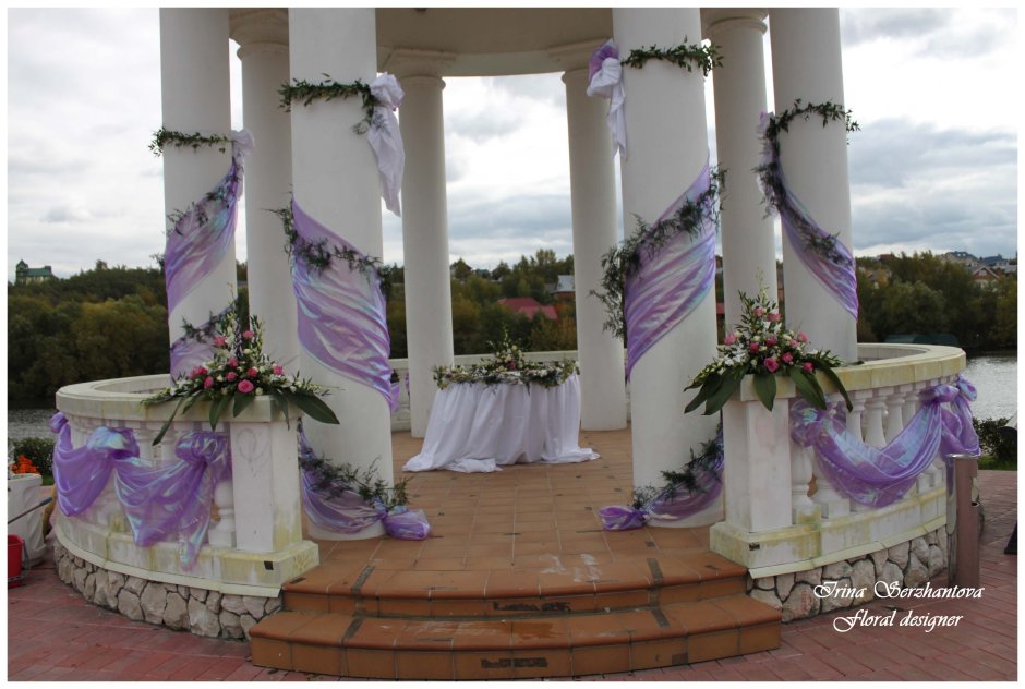 Колонны на свадьбу