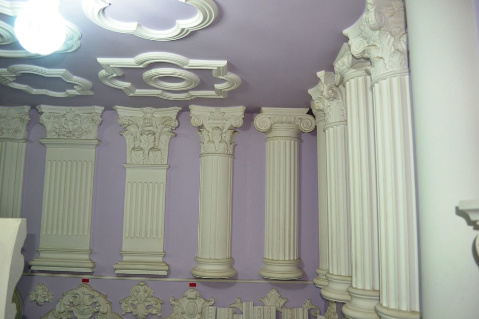 Гипсовые колонны