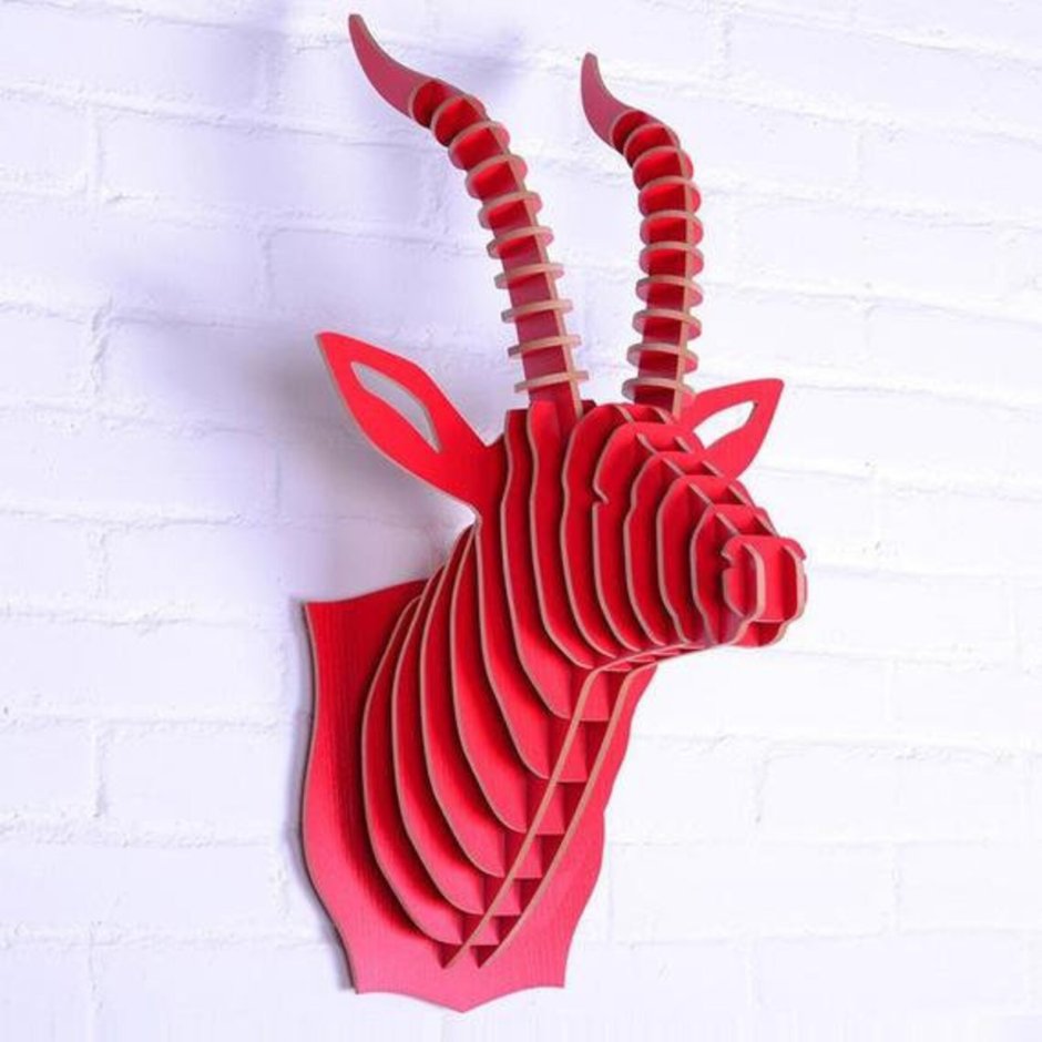 Декоративные головы животных