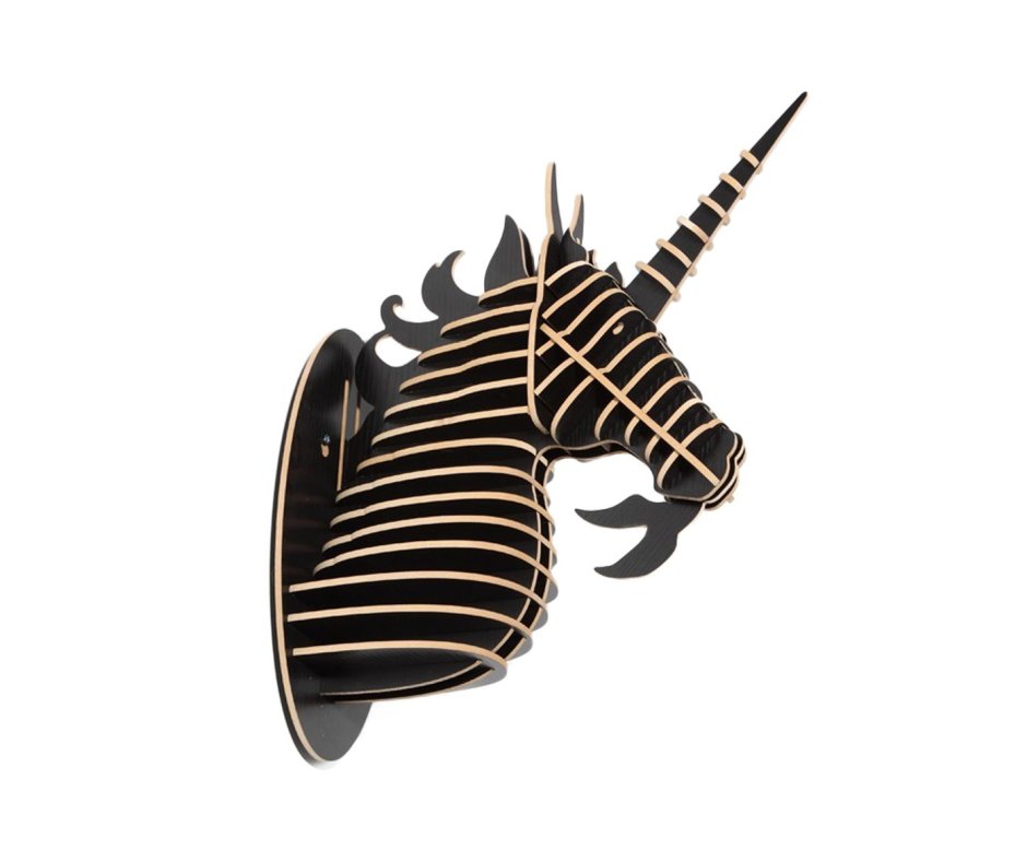 Голова единорога на стену