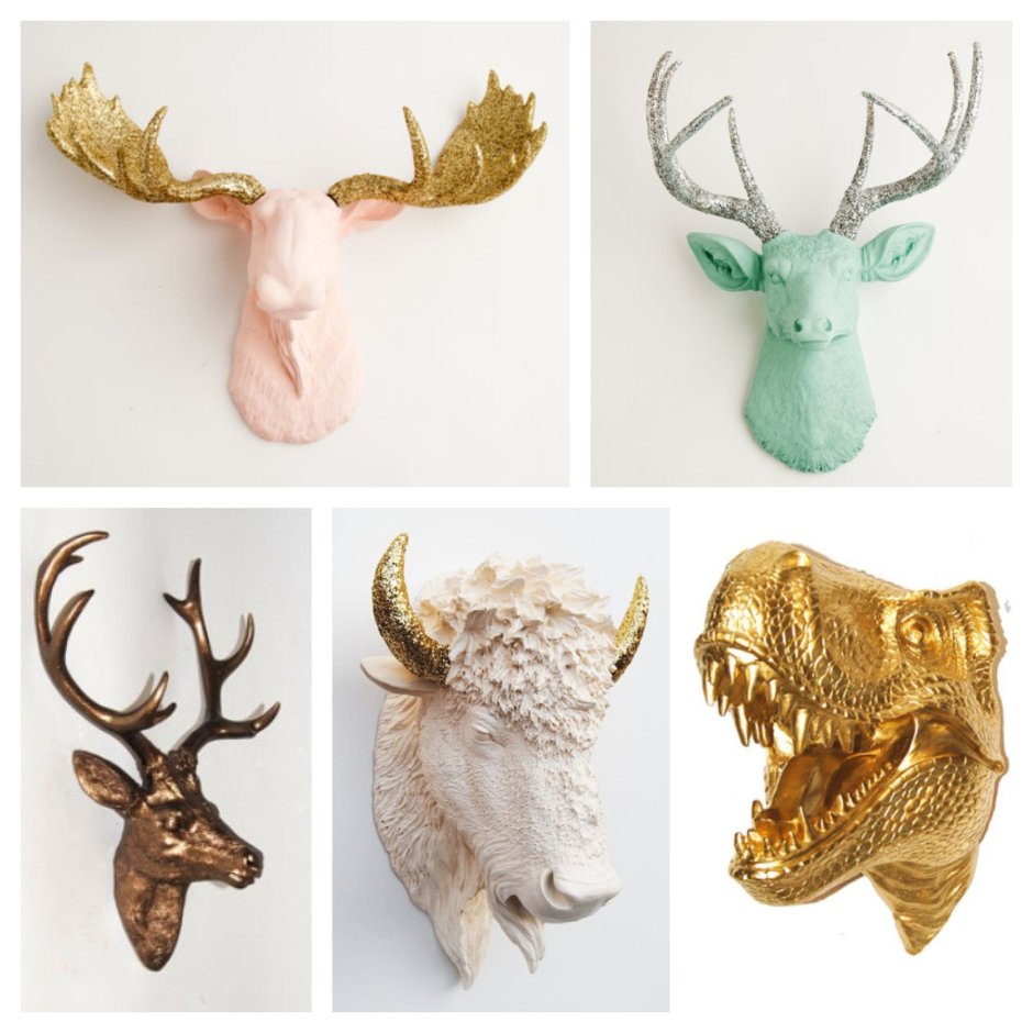 Искусственная Оленья голова