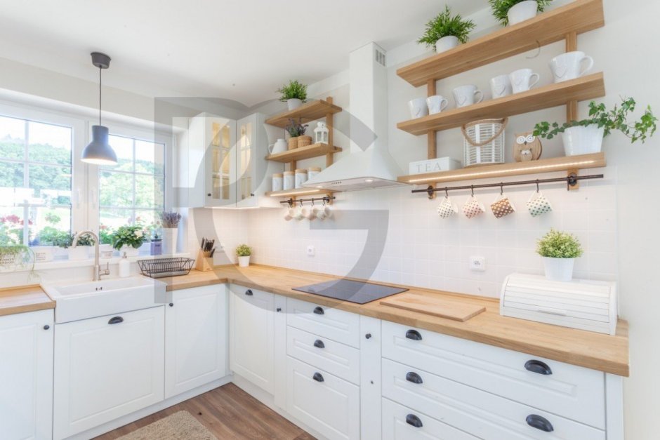 Кухонный гарнитур в скандинавском стиле