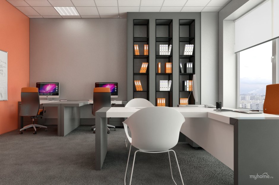 Цвет стен в офисе