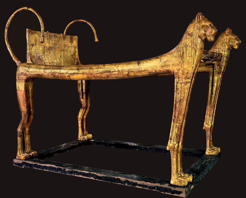 Золотой трон Тутанхамона